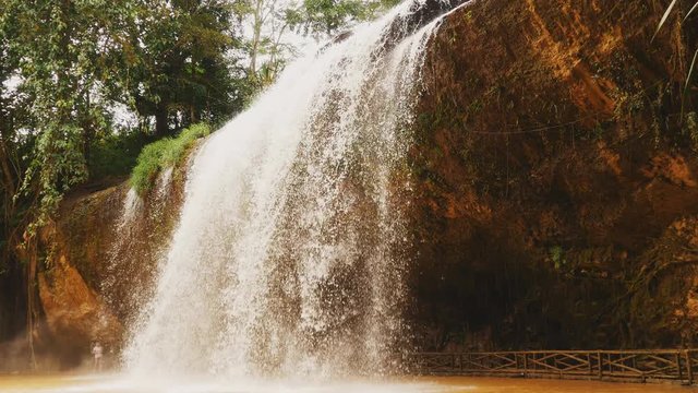 Waterfall Prenn near Dalat, Vietnam