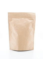 paper bag on white