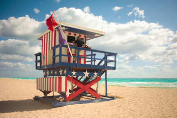 Lifeguard in Miami 