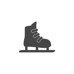 Ice Skate web icon - Illustration