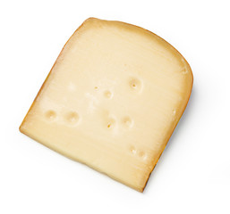 cheese  isolated on white