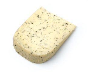 cheese  isolated on white