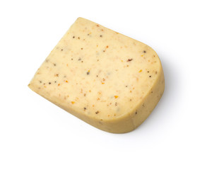 cheese  isolated on white