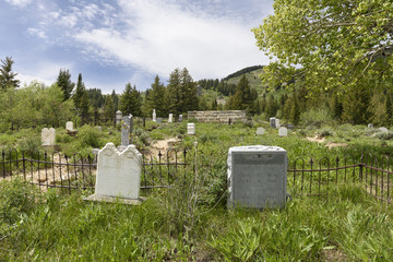 History of Silver City Idaho - Graveyards