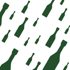 champagne bottles background vector icon illustration alcohol