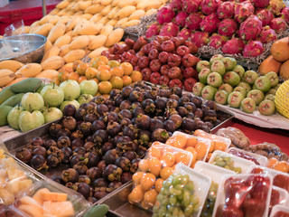 Picture of fresh different fruits