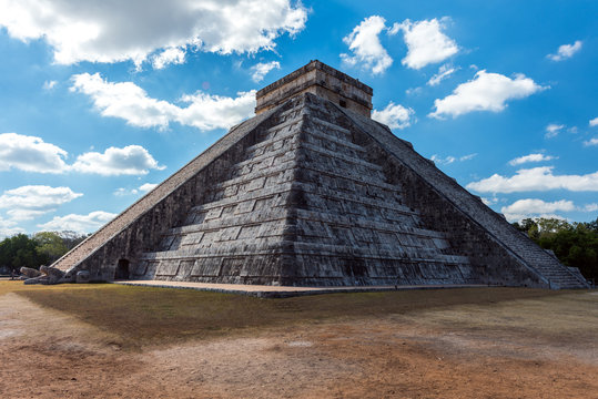 Chichen Itza Mexico El Castillo Pyramid