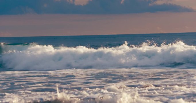 Man Surfing a Wave in Montanita