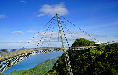 Sky Bridge, wellknown landmark in Malaysia, Asia