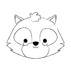squirrel cute animal cartoon icon image vector illustration design 