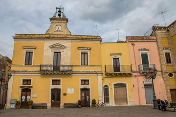 Stadtplatz piazza plebiscito in Squinzano