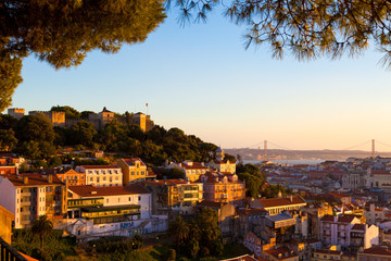 Panorama of Lisbon, Portugal