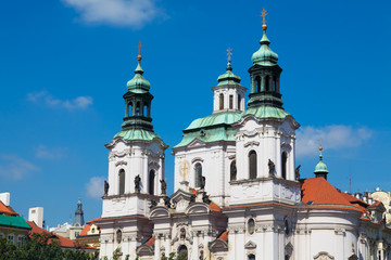 Fototapeta na wymiar St. Nicholas Church, Prague, Czechia