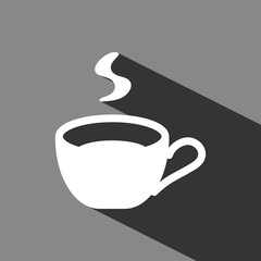 Cup icon stock vector illustration flat design