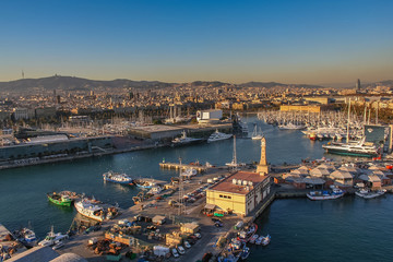 Seaport of Barcelona — city in Spain, capital of the Autonomous region of Catalonia and of the province. November 2007