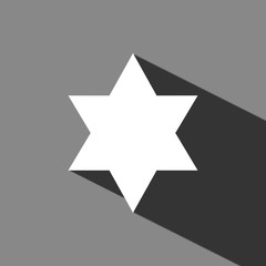 Fototapeta premium star icon stock vector illustration flat design