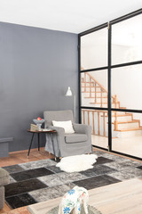 modern  home design and living room corner style