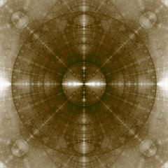 Fractal art background for creative design. Abstract fractal. Decoration for wallpaper desktop, poster, cover booklet, card. Psychedelic. Print for clothes, t-shirt. Magic graphics..