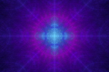 Fractal art background for creative design. Abstract fractal. Decoration for wallpaper desktop, poster, cover booklet, card. Psychedelic. Print for clothes, t-shirt. Magic graphics.