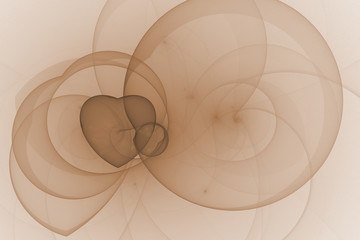 Fractal art background for creative design. Abstract fractal. Decoration for wallpaper desktop, poster, cover booklet, card. Psychedelic. Print for clothes, t-shirt. Magic graphics..