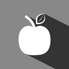 apple icon stock vector illustration flat design
