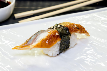 Eel sushi