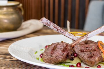 Rack of lamb