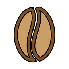 coffee graind isolated icon vector illustration design