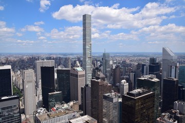 Obraz premium New York City (Taken from Helicopter) 