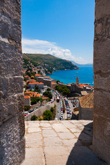 Keyhole view of Dubrovnik - Old City