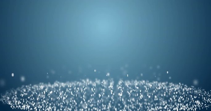 Bytes Particles Background with alpha channel
