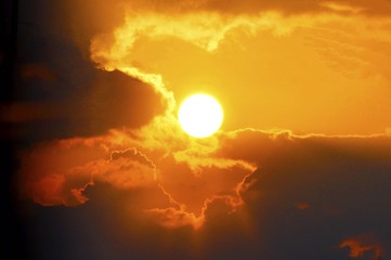 Fototapeta premium Sunrise over Nashville