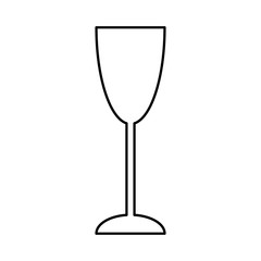 wine cup isolated icon vector illustration design