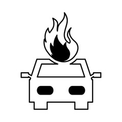 car insurance isolated icon vector illustration design