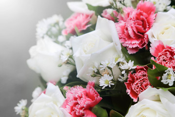 white rose flower bouquets
