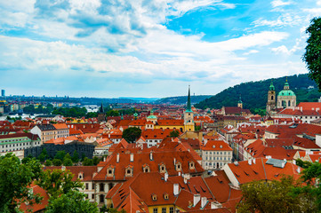 Fototapeta na wymiar Prague City View