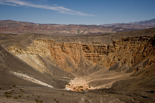 Crater in Death Valley