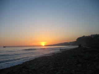 Obraz premium Goleta Sunset