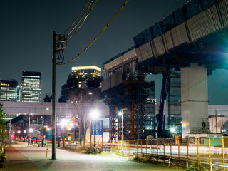 Construction of highway
