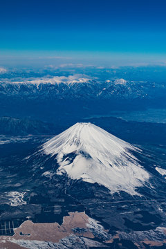 富士山空撮
