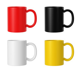 mug on white background, 3D Rendering