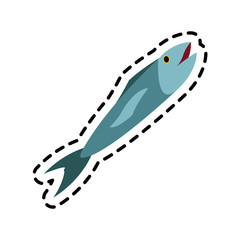 fish food icon image vector illustration design 