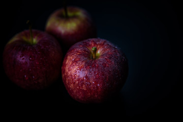 isolated apples