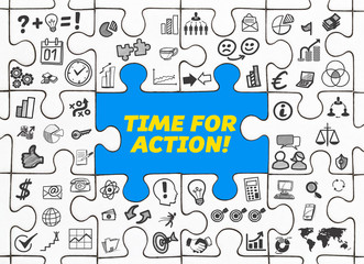 Time for Action! / Puzzle mit Symbole