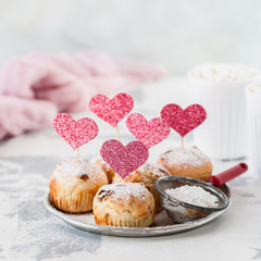 Valentine Sultana Cupcakes