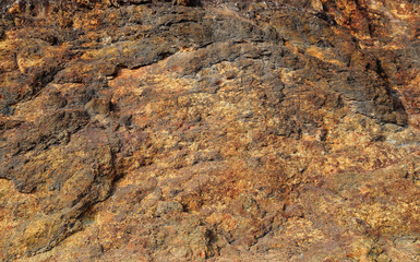 Brown stone wall background.