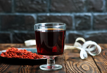 goji and drink