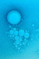 Abstarct foam bubbles