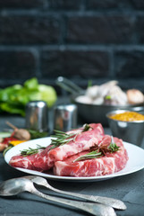raw meat
