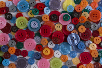 Fototapeta premium Colored buttons background 
